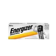 ENERGIZER Elem AA ceruza, 10 db, ENERGIZER &quot;&quot;Alkaline Power Industrial&quot; ceruzaelem