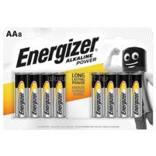 ENERGIZER Elem, AA ceruza, 8 db, "Alkaline Power" (ENERGIZER_E300128001/NZAP6A05) ceruzaelem