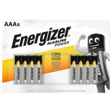 ENERGIZER Elem, AAA mikro, 8 db, ENERGIZER &quot;Alkaline Power&quot; ceruzaelem