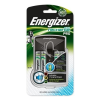ENERGIZER Elemtöltő, AA ceruza/AAA mikro, 4x2000 mAh AA (előtöltött), kijelzővel, ENERGIZER "Pro"