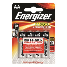 ENERGIZER Max alkáli AA ceruzaelem (4db/csomag)  (E300112503) (E300112503) ceruzaelem