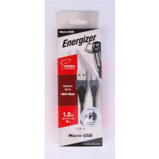 ENERGIZER USB kábel, USB-A - micro USB, 1,2m, ENERGIZER, fekete (EKA11) kábel és adapter