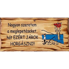 EnergoTeam FATÁBLA 'NAGYON SZERETEM A MEGLEPETÉSEKET' horgászkiegészítő