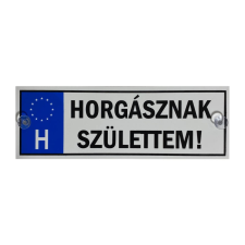 EnergoTeam TRÉFA RENDSZÁM 'HORGÁSZNAK SZÜLETTEM.. ' horgászkiegészítő