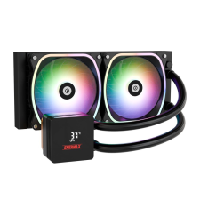ENERMAX Aquafusion II 240 RGB CPU Cooler ELC-AQFS240-SQA hűtés