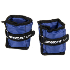 Enero Fit 1006598 - csukló és bokasúly, 2x0,5kg, kék/fekete kézisúlyzó
