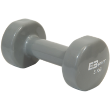 ENERO-Fit Kézisúlyzó vinyl 5 kg szürke Premium ENERO-Fit kézisúlyzó