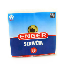 Enger Szalvéta ENGER kockás 1 rétegű 29x29 cm 80 darabos papírárú, csomagoló és tárolóeszköz