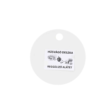 Enger Vágódeszka kerek műanyag konyhai eszköz