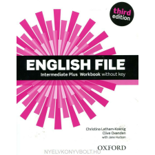 ENGLISH FILE 3RD INTER PLUS WB-KEY nyelvkönyv, szótár