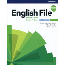  ENGLISH FILE 4TH INTER SB+DIGITAL P nyelvkönyv, szótár