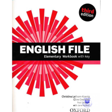  English File Elementary Workbook with key (Third Edition) idegen nyelvű könyv