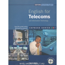 ENGLISH FOR TELECOMS+MULTIROM nyelvkönyv, szótár