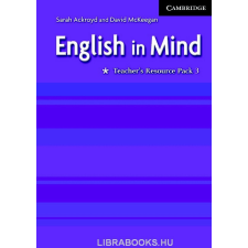 ENGLISH IN MIND 3 TR'S RES PACK nyelvkönyv, szótár