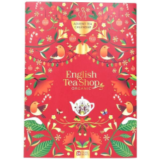 English Tea Shop Bio könyves adventi naptár, piros, 24 tasak tea