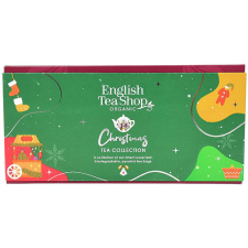 English Tea Shop karácsonyfa, 6 figura, 6 piramis, Zöld varázslat tea