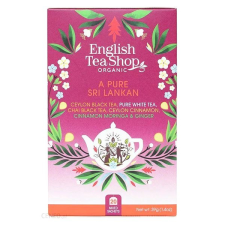 English Tea Shop Srí Lanka-i teakeverék, tiszta, 40g, 20 darab, bio ETS20 tea