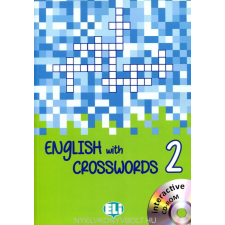  ENGLISH WITH CROSSWORDS 2+CD-ROM ÚJ nyelvkönyv, szótár