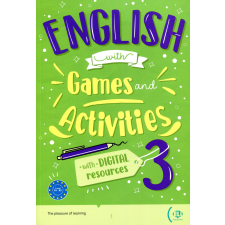 ENGLISH WITH GAMES AND ACTIVITIES 3 nyelvkönyv, szótár