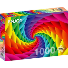 Enjoy 1000 db-os puzzle - Gradient Rainbow Swirl (1638) puzzle, kirakós
