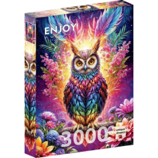 Enjoy 3000 db-os puzzle - Neon Owl (2234) puzzle, kirakós