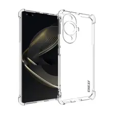 ENKAY Huawei Nova 11 Pro szilikon telefonvédő (közepesen ütésálló, légpárnás sarok) átlátszó tok és táska