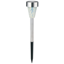 Entac Kerti Szolár Lámpa 40cm Rozsdamentes acél Mozaik Üveg 1 LED 12/kínáló kültéri világítás