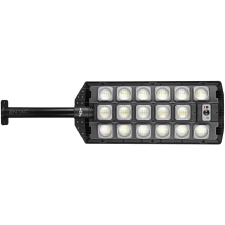Entac led szolár utcai lámpa távirányítóval mozgásérzékelővel dimm funkcióval 1500 lm kültéri világítás