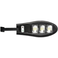 Entac LED Szolár Utcai Lámpa Távirányítóval, Mozgásérzékelővvel Autamata Dimm funkcióval, 800lm kültéri világítás