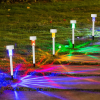 Entac Napelemes Színváltó kerti lámpa fehér, 36cm RGB