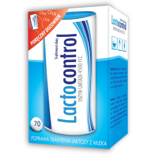 Enzim laktáz Lactocontrol Rágótabletta – 70 db gyógyhatású készítmény