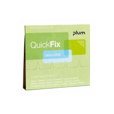 EP. Plum 5513 QuickFix DETECT utántöltő 45db/ csomag - 6 csomag (zöld*, 270 db) elsősegély