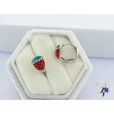  Eperke antiallergén gyermek fülbevaló-rodium fülbevaló