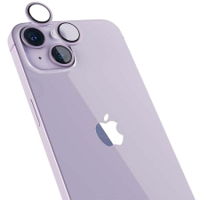Epico Alumínium védőüveg az iPhone 14 / 14 Plus kamera lencséjére - lila mobiltelefon kellék