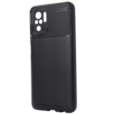 Epico Carbon Case Xiaomi Redmi Note 10S fekete tok tok és táska