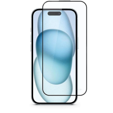 Epico Edge to Edge iPhone 15 Plus üvegfólia- zafír mobiltelefon kellék