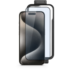 Epico Edge to Edge iPhone 15 üvegfólia, 2 db + szerelőkeret (81112151300001) mobiltelefon kellék