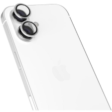 Epico iPhone 16 / 16 Plus kamera védő fólia - alumínium, fehér mobiltelefon kellék