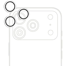 Epico iPhone 17 kamera védő fólia mobiltelefon kellék