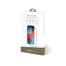 Epico iPhone XS MAX / 11 PRO MAX 3D+ üvegfólia - fekete mobiltelefon kellék