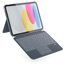 Epico klávesnice s pouzdrem pro Apple iPad 10.2" - QWERTY/šedá tablet kellék