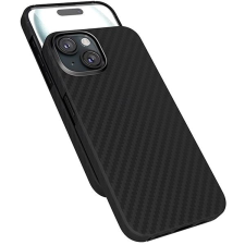 Epico Mag+ Carbon iPhone 15 fekete MagSafe tok tok és táska