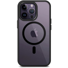 Epico Mag+ Hero iPhone 15 Pro MagSafe átlátszó fekete tok tok és táska