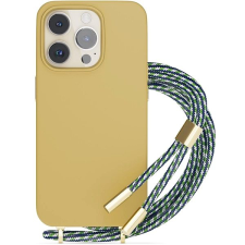 Epico Necklace Case iPhone 14 Pro - homokszín szilikon tok tok és táska