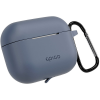 Epico silikonové pouzdro s karabinou AirPods Pro 3 - modrošedá