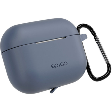 Epico silikonové pouzdro s karabinou AirPods Pro 3 - modrošedá fülhallgató, fejhallgató tok