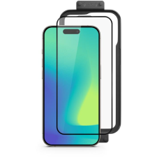 Epico Spello Shield iPhone 15/16 3D üvegfólia + felhelyező keret, 2 db (90812151300004) mobiltelefon kellék