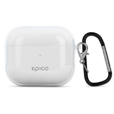 Epico TPU Transparent Cover Airpods 3 fehér átlátszó fülhallgató, fejhallgató tok