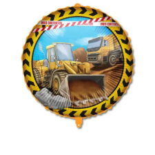  Építkezés Grabber fólia lufi 46 cm party kellék