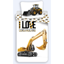  Építkezés Love Constructing ágyneműhuzat 140×200cm, 70×90 cm lakástextília